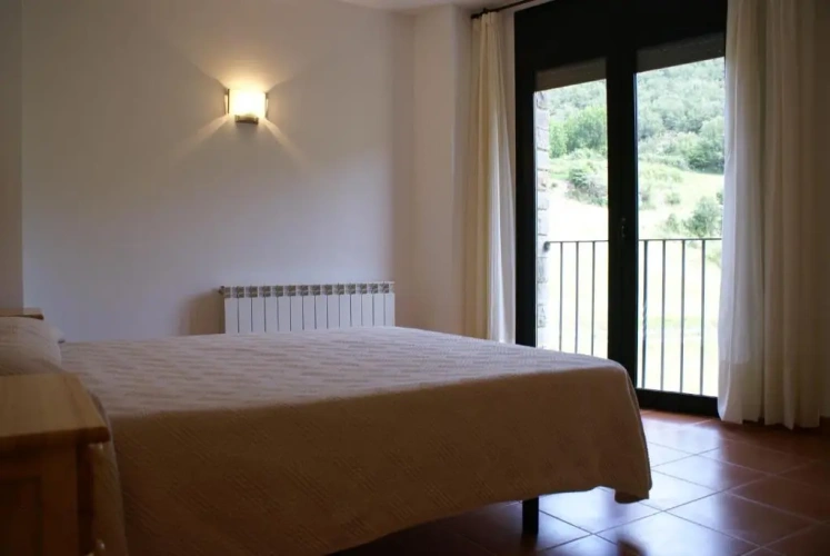 Apartment with balcony and with view