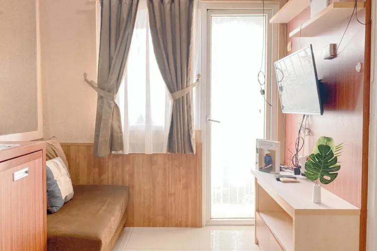 Simple Style 2Br At Green Pramuka City Apartment