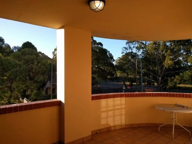 Outside