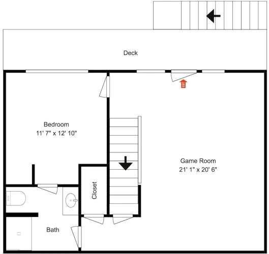 2 Bedrooms Studio