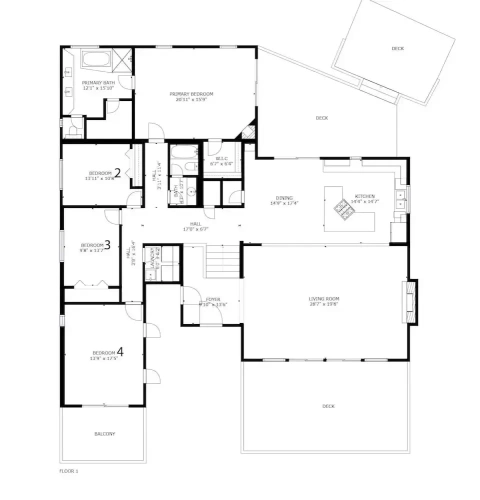 4 Bedrooms Cottage