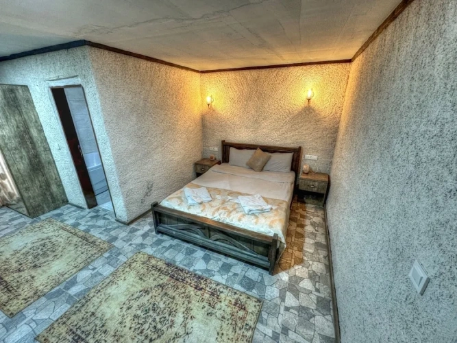 Luxury Double room with balcony and with garden view