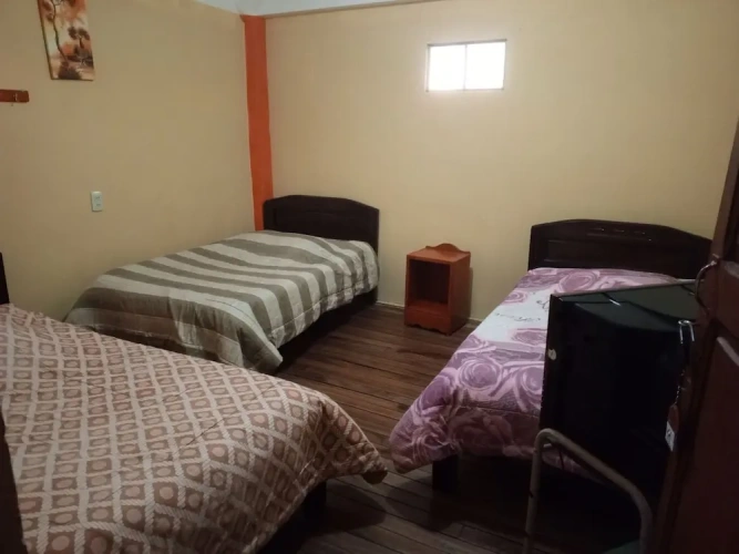 Standard Quadruple room with balcony and with view