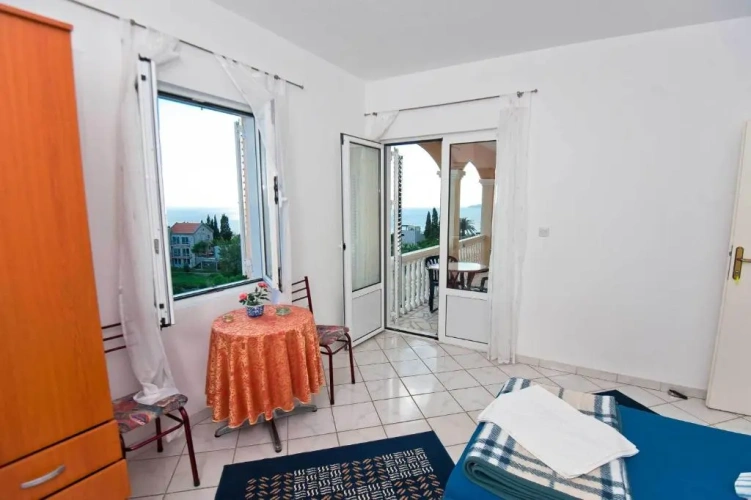 Standard Double room with balcony and with sea view
