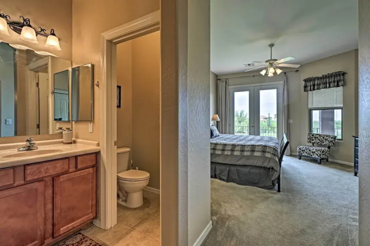 Golf Course View & Pool Access: Gold Canyon Gem
