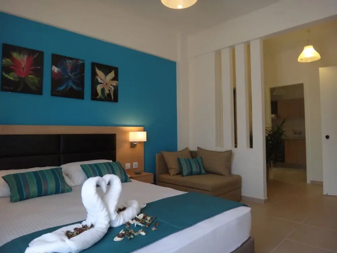 Superior Studio with balcony and with garden view