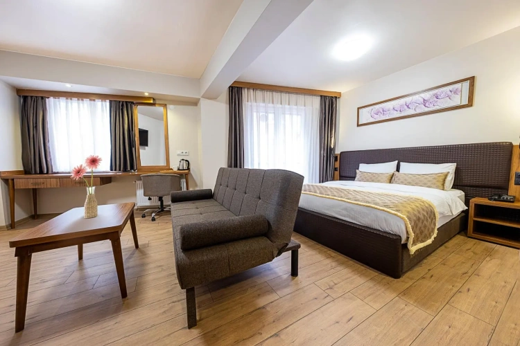 Deluxe Double Suite with street view