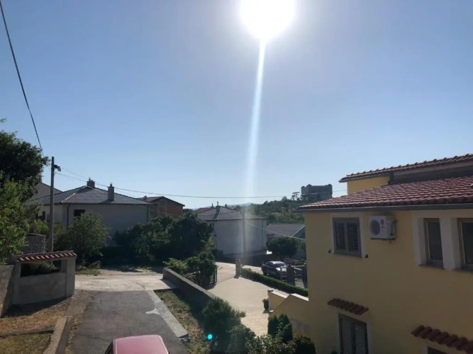 Apartment with balcony and with view