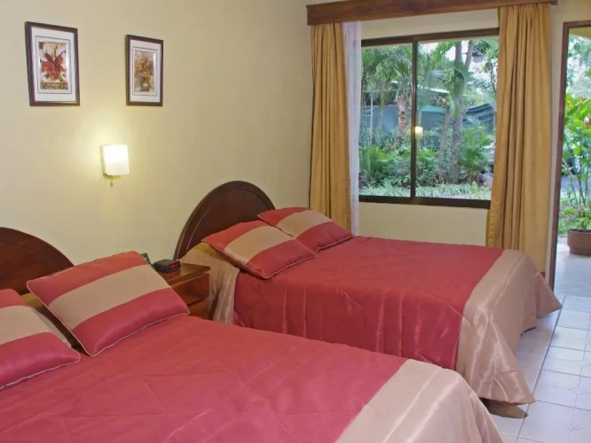 Standard Quadruple room with balcony and with view