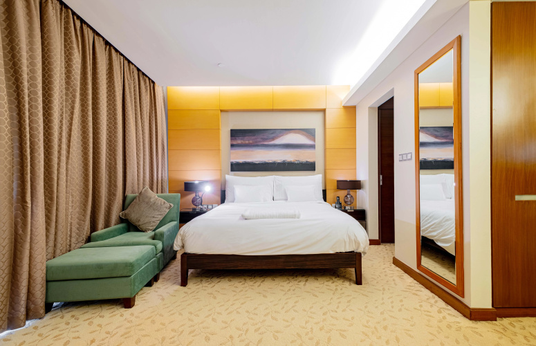 Studio with a view at The Address Dubai Mall