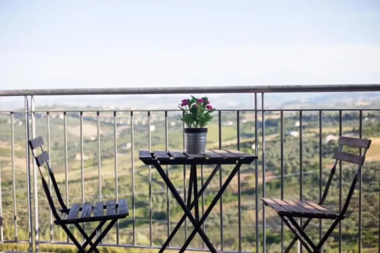 Standard Double room with balcony and with sea view