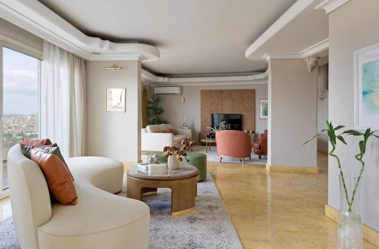 Vesta - Panoramic Duplex APT - 3BR - Zamalek