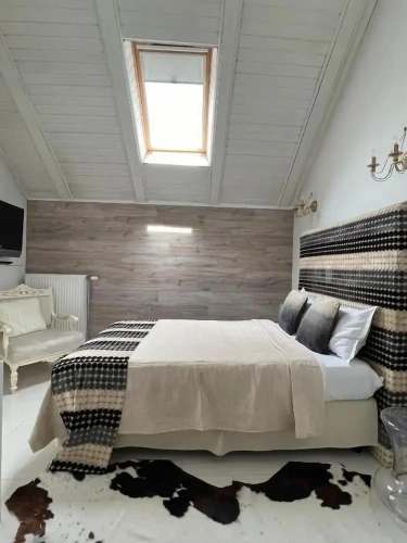 Deluxe Double room with balcony and with courtyard view