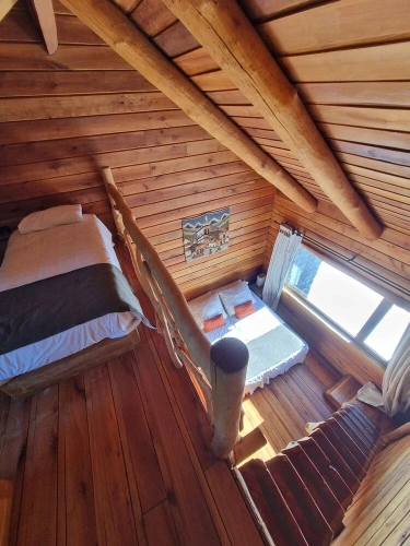Standard Quadruple Family room with balcony and with mountain view