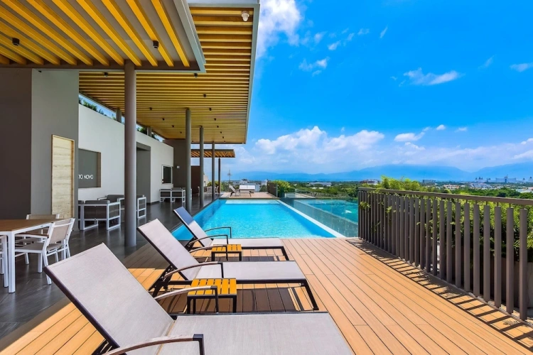Double Apartment with pool view