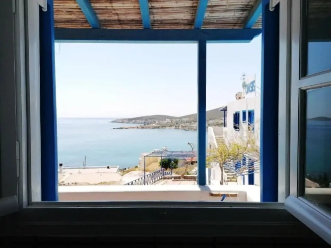 Family Studio with balcony and with sea view
