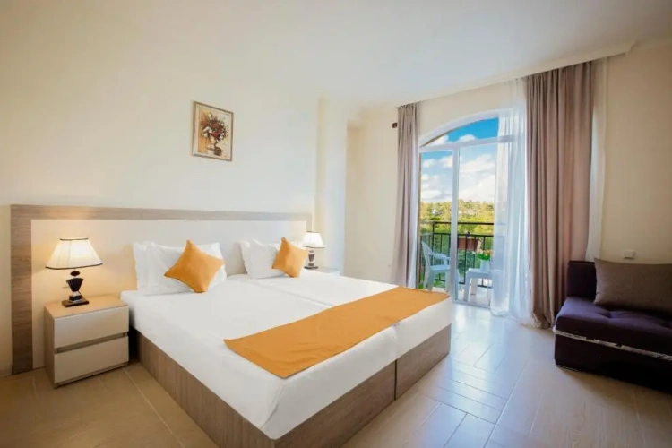 Standard Double room with balcony and with garden view