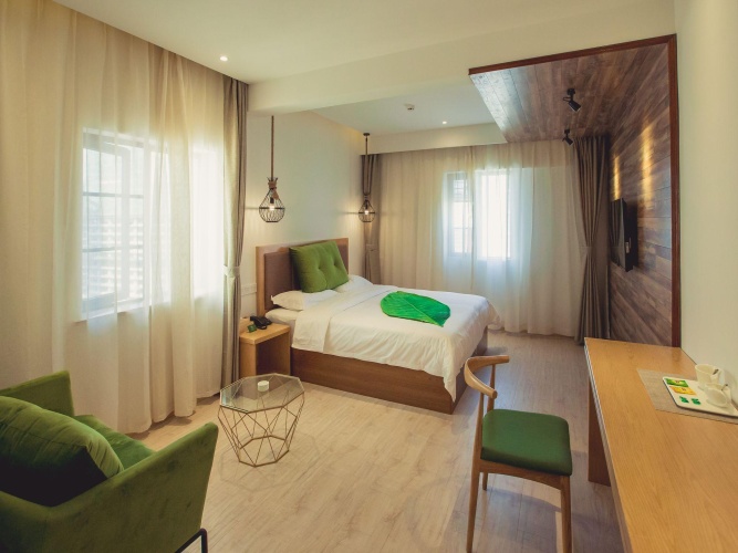 Deluxe Double room with city view