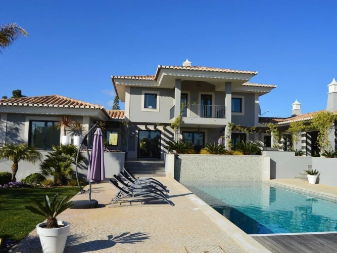 Villa with balcony