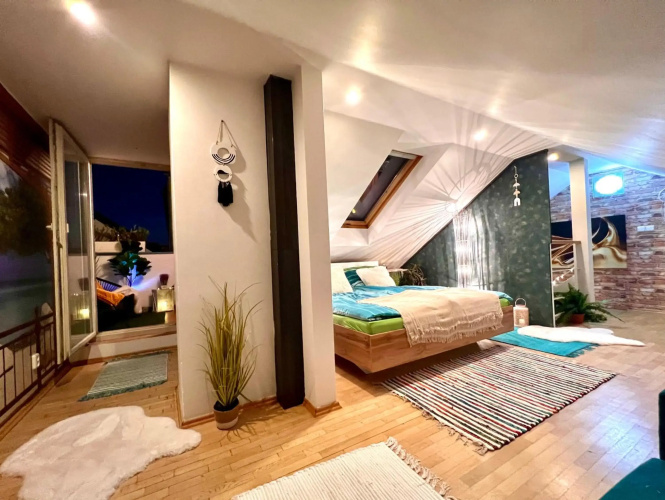 Duplex 2 with quiet terrace on Wenceslas Square