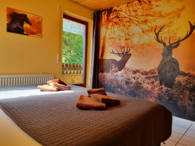 Ferienwohnung - Waldwasser mit Waldblick