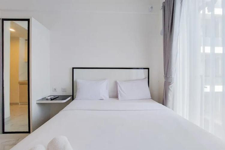 Fancy And Nice Studio At 20Th Floor Sky House Bsd Apartment