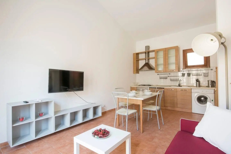 JOIVY Red Terraced Apartment