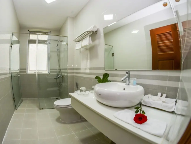 Standard Quadruple room with balcony