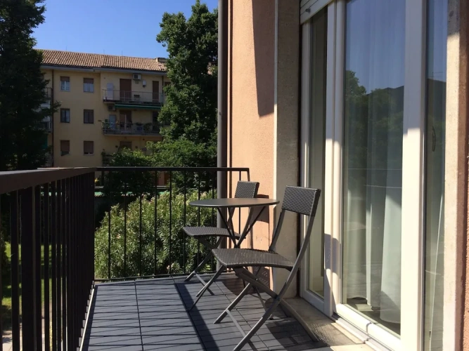 Standard Double room with balcony and with garden view