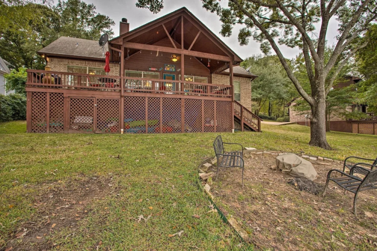 Private Dock & Fire Pit: Cedar Creek Lake Home