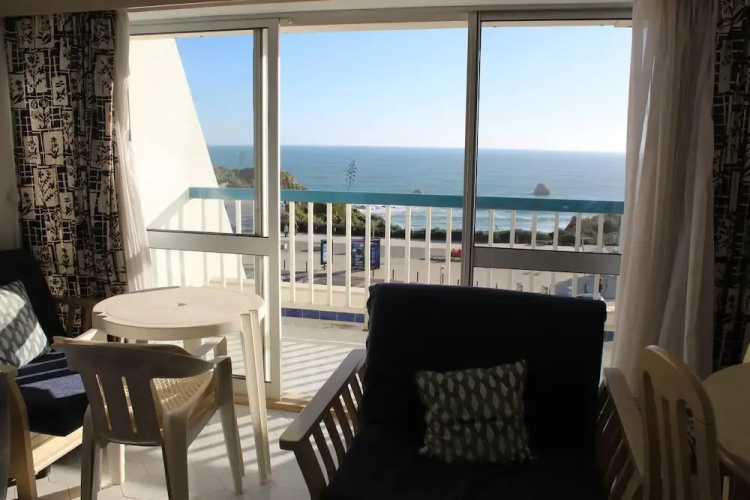 Praia Rocha Balcony First Line Beach View Studio