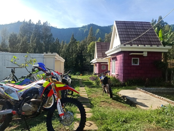 Outside