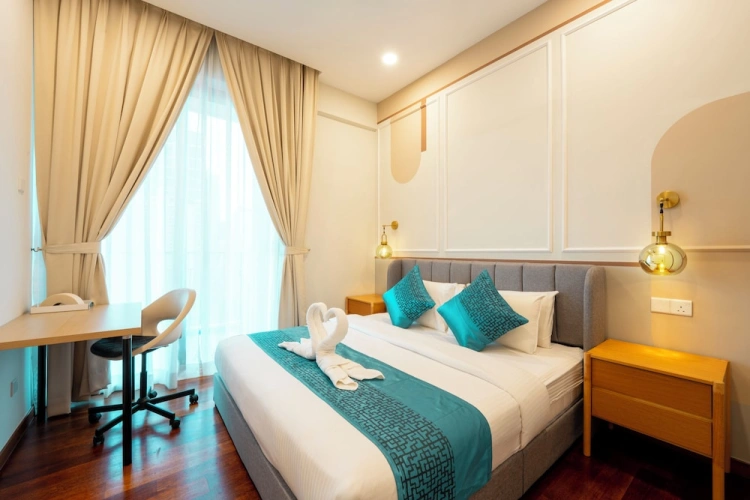 2 Bedrooms Family Apartment with balcony