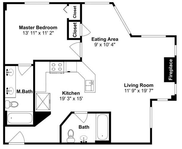 1 Bedroom Premier room with balcony and with view