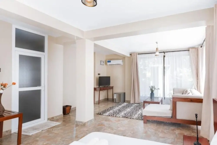Deluxe Double room with balcony and with garden view