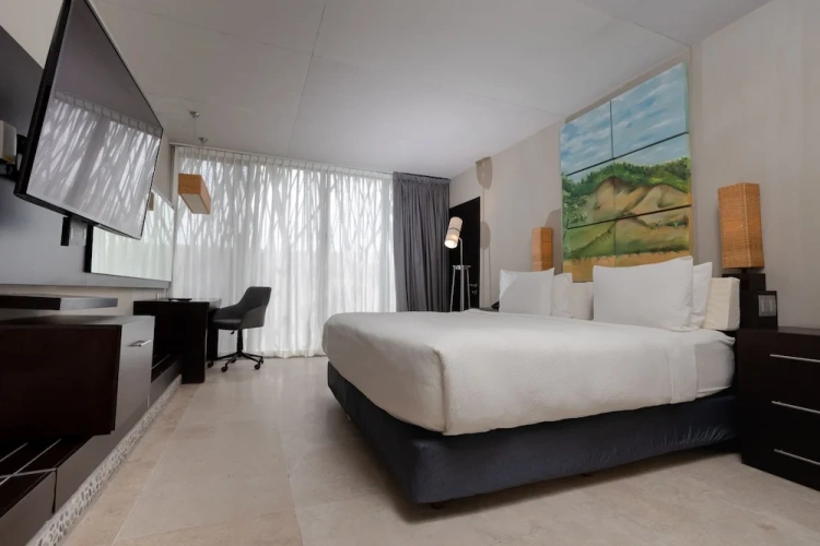 Standard Double room with pool view