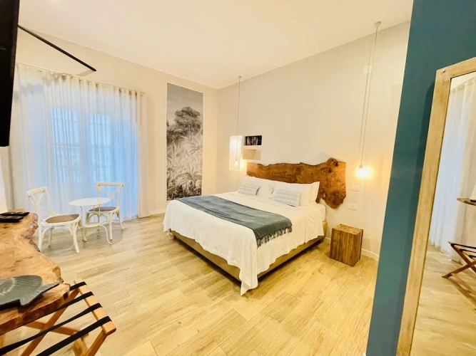 Deluxe Double room with balcony and with city view