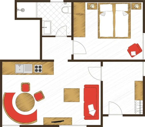 1 Bedroom Apartment