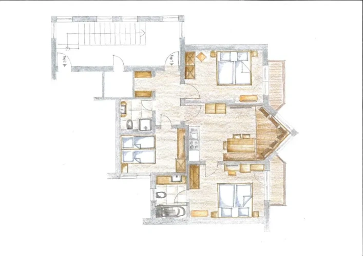 3 Bedrooms Apartment