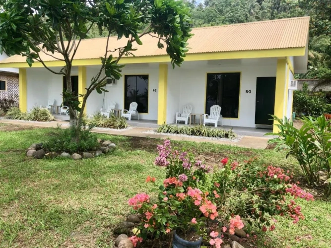 Standard Twin room with balcony and with garden view