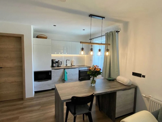 Ferienhaus mit Sauna in Skigebietsnahe