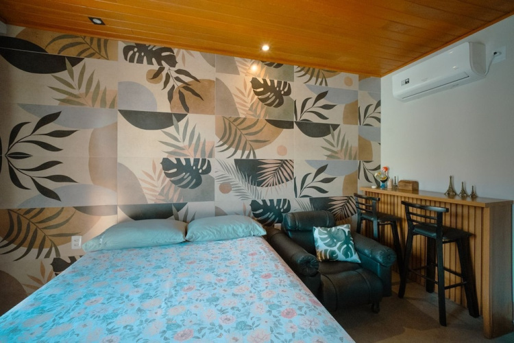 Studio Para 2 c Ar-condicionado na Barra da Lagoa