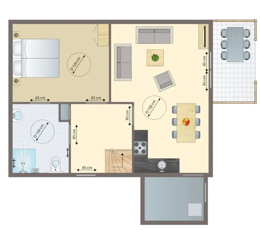 Wheelchair-friendly Retreat