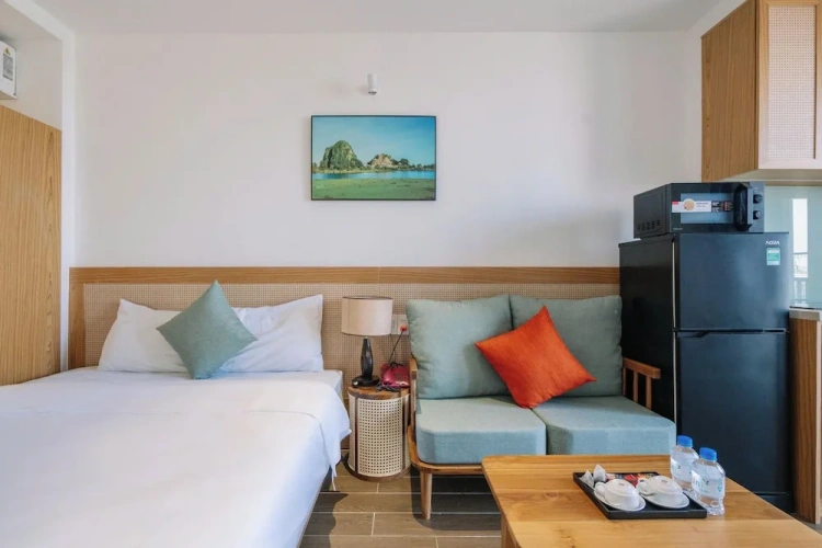 Grand Double room with balcony and with ocean view