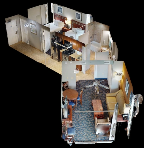 Quadruple Suite with balcony and with view