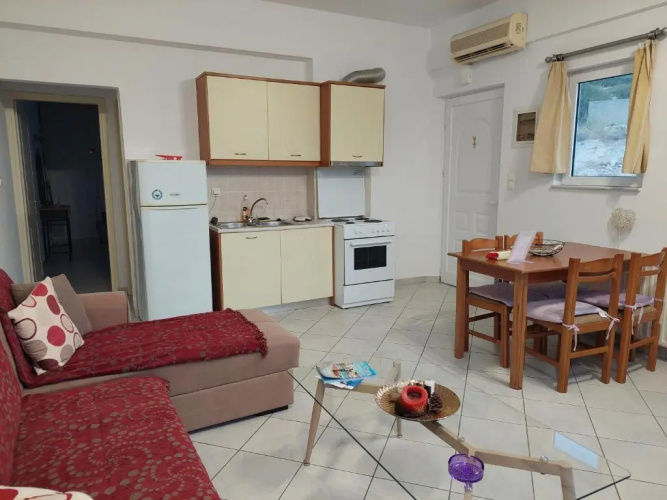 Glass Building Apartment in Sitia