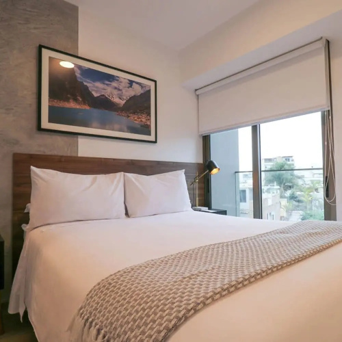 w Cozy Loft With Balcony in Barranco
