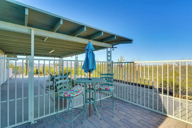 Classy Tucson Escape w/ Fire Pit on 5 Acres!