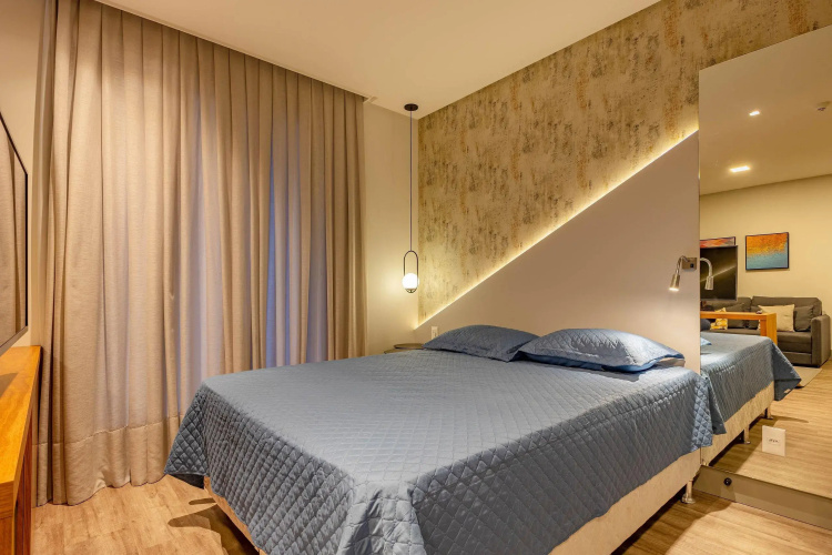 Confortável Loft em Condomínio com Piscina