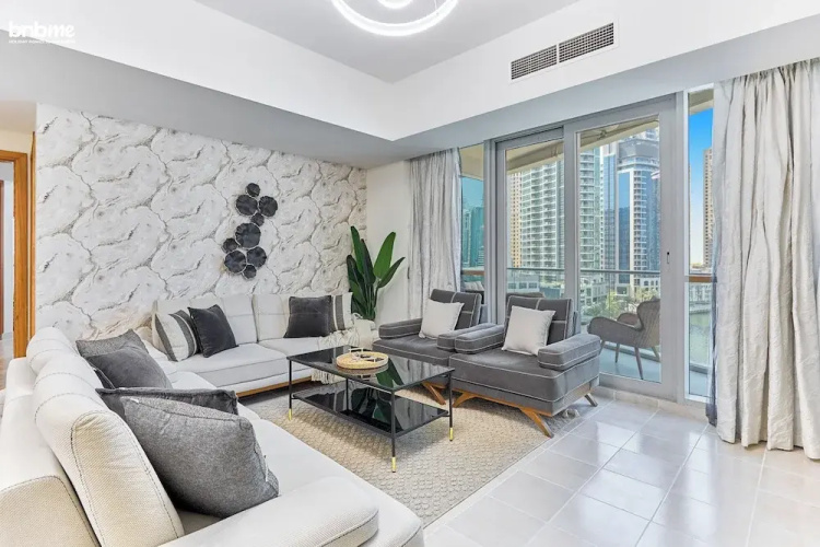 bnbme | Damac Waves Tower | 3 + Maids